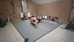 Competitive wrestling with Frank