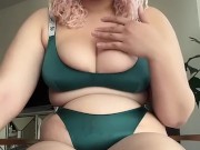 Cute Chubby Blonde Girl Vanilla Faith