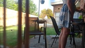 Neighbours Hot Wife Always Wants to Watch Me Jerk off