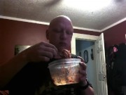 piggy feeding belly stuffing on a time limit soda chug 4/30/18