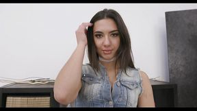 Skinny girl Lena Coxx takes on 4 mixed boys in wild DAP session
