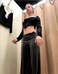 Blonde Teen in Changing Room