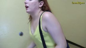 lizzy lamb pissing her tight jeans omorashi wetting