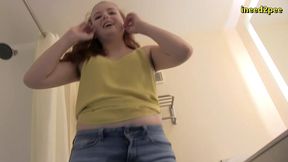 lizzy lamb pissing her tight jeans omorashi wetting