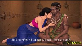 Desi Mature Beauty Meets Tribal Stud at Adivashi Festival - Ai Generated
