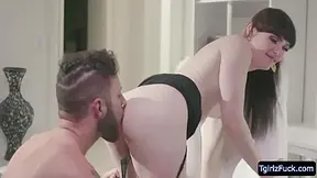 Natalie Mars In Stunner Gives Huge Hard Cock A Wet Sucking Bj