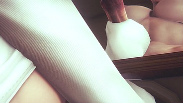 Hentai Uncensored 3D - Yumiko x Futanari Classmate Hardsex - Japanese Asian Manga Anime Game Porn