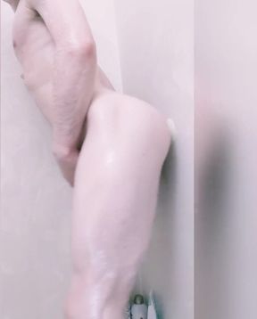 Femboy Twink Bounces on Dick in the Shower