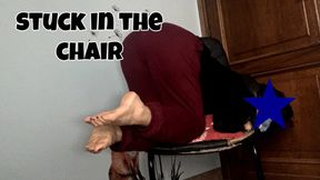 I get stuck in the chair