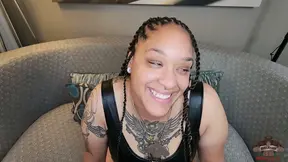 Puerto Rican babe's first group bang