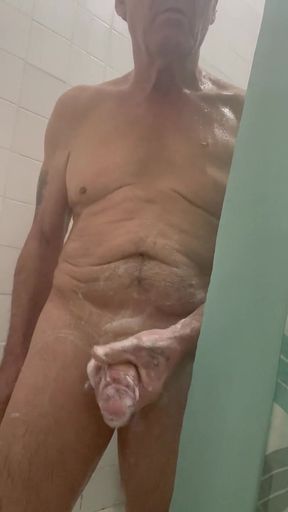 Washing My Cock.