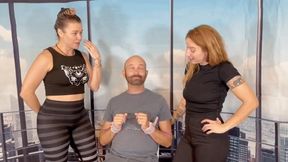 CEO jerked off and tickled for insider trade info - CATHERINE FOXX - MISTY REIN - ISLAND BOY HIDEF