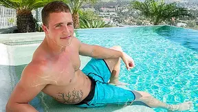 Tattooed Hottie Abraham Cums Hard on the Couch - Sean Cody Exclusive