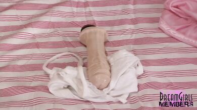 Blonde Teen Gets Banged Silently With Toys While Moaning By Herself Twice