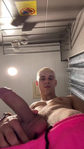 I jerk off from a low angle and imagine that you are on your knees in front of me