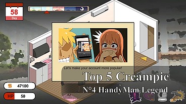 Top 5 - Best Creampie in video games Compilation Ep.5