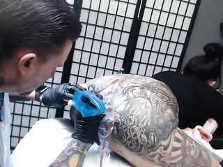 Getting Anus Tattooed for 4.5 Hours