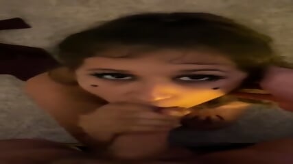 Teen Girlfriend Excellent Blowjob
