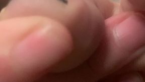 Giantess Marci's Sweaty Feet & Armpits Need Cleaned, Tiny!
