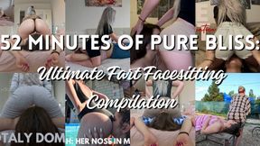 52 Minutes of Pure Bliss: Ultimate Fart Facesitting Compilation