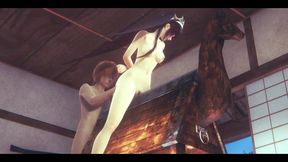 Genshin Impact Hentai - Rosaria Anal BDSM and More in Tatami - Japanese Asian Manga Anime Film Game Porn