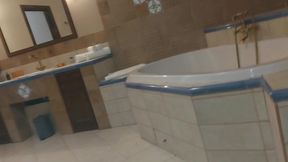 Backstage "she Peed and Wiped Her Wet, Hairy Pussy"