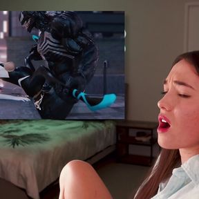 GWEN X VENOM PORN REACTION (WEIRD WANKS)