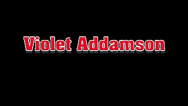 Violet Addamson Gloryhole Deepthroat and Handjob