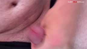 He Claims to Be Straight - but Then He Cums at the Gloryhole