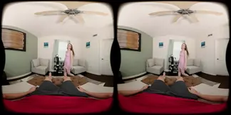 Stepsis teases stepbro with deepthroat and POV sex