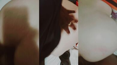 Big ass white slut bbc backshots loud moaning