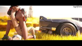 Panam Palmer cyberpunk 2077 lesbian scene