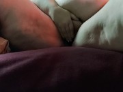 Ssbbw playing with wet hairy pussy