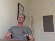 DIRTY  SCOUT 130 - Blond Stud’s First Time Is Raw With A Facial In The End