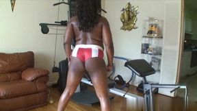 Ebony MILF snatches deepthroated and facials black member