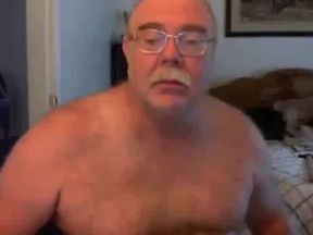 Hairy Daddy Shows Off His Body