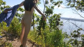 My little show without clothes. My favorite place to wait for my followers