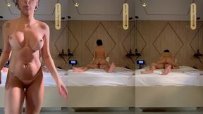 rainha hotwife senta gostoso sem camisinha no dotado e geme como uma casada putinha safada - completo no sheer