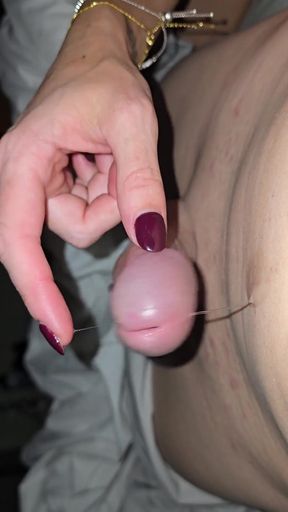 Must-see moment from &quot;A handjob with an explosive hands free cumshot&quot;