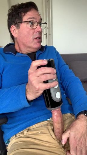 Trying my new tenga flip hole