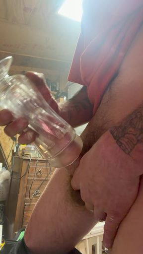 Pocket pussy cum