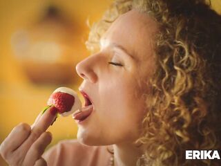 Sex with hawt Large bazookas mother I'd like to fuck - The Cooking Show on ERIKA CRAVING