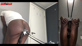 angles 3&4 - stretching out the lips of my asshole