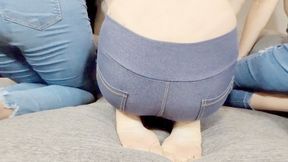 INSANE FARTING DISPUTE IN TIGHT JEANS - BY MORENA ROSA, THAY FLORES AND ISABELITA - CLIP 4 IN FULL HD