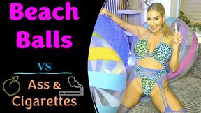 Beach Ball DESTROYER - I ruin my landlords balls