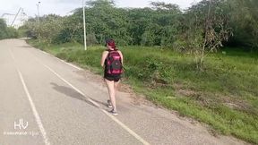 Pervert Shows Me His Penis in Public and I Couldn't Resist Trying It in an Abandoned Building