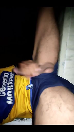 Masturbating in the Door of My House