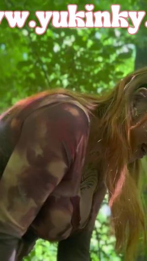 Key moment from &quot;I got caught in the process of fucking this redhead - amateur french exhib poilue JOI soft dom se dildo&quot;