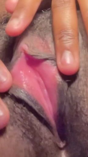 Big Clito Masturbation