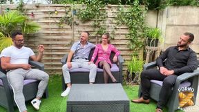 Cat in Mini, Beautiful Girl, Wants Two Dicks to Fuck Her